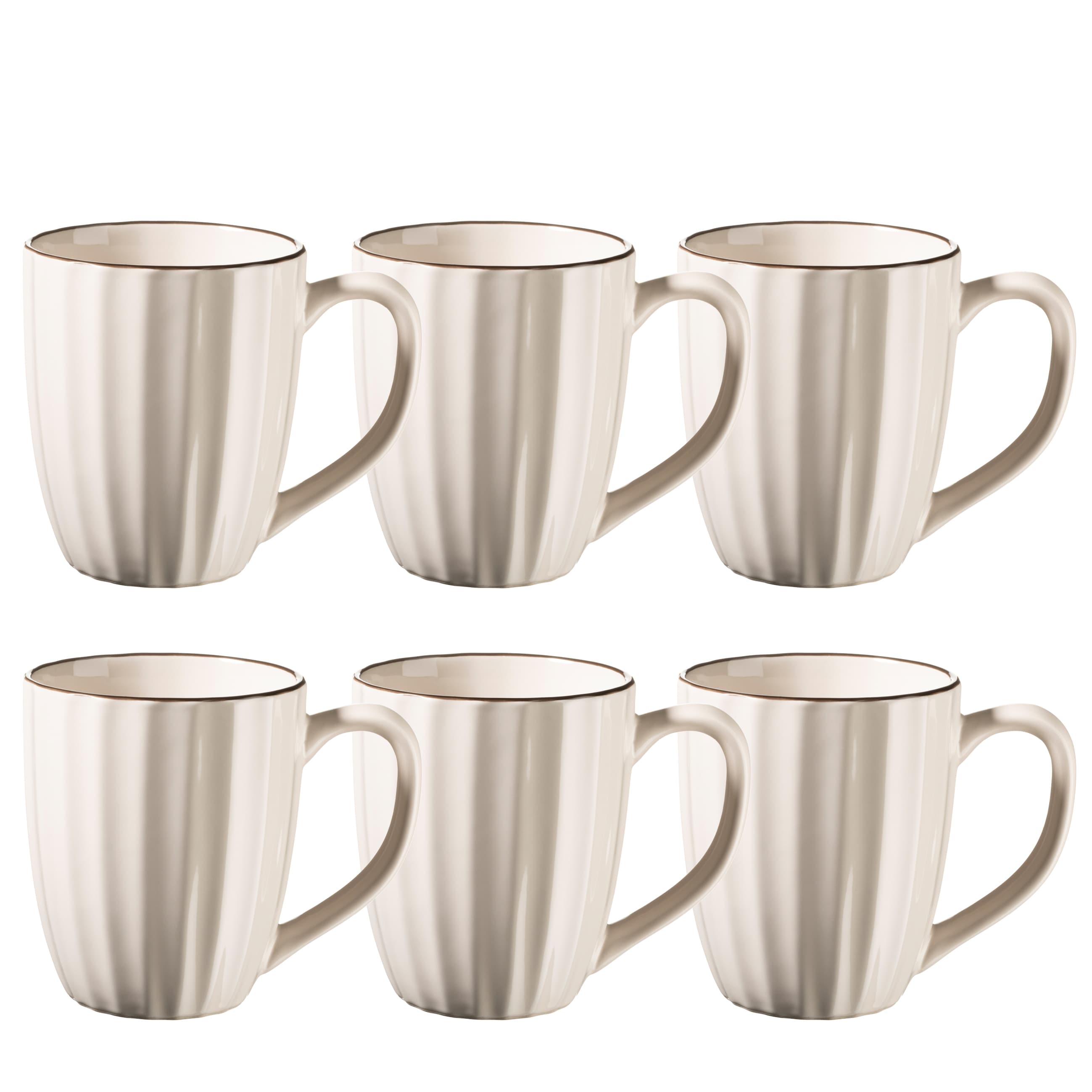 M&auml;ser Kaffeebecher-Set, Steinzeug Osita Beige 