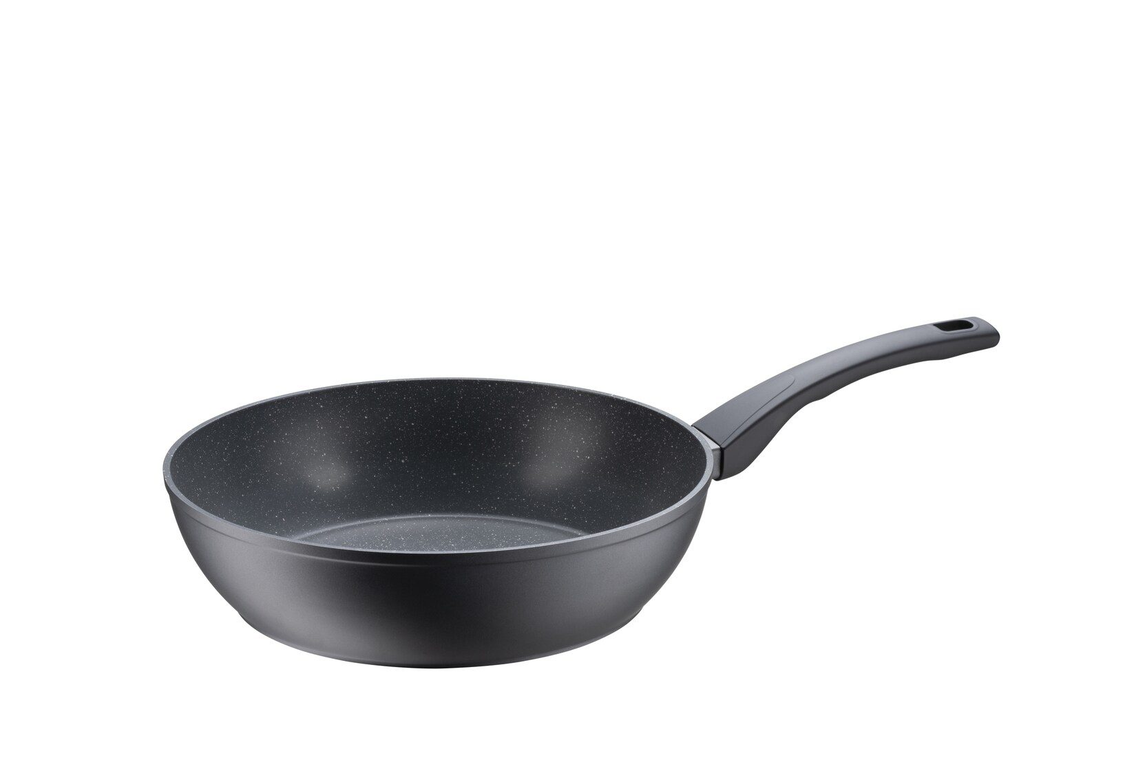 Hochraumpfanne, Aluminium Leonis Schwarz