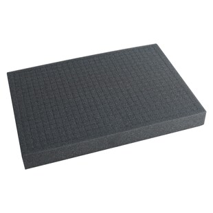 HMF 1451-45 Rasterschaumstoff, Würfelschaum, 440 x 315 mm, Koffereinlage, Tabletop, Höhe: 45 mm 