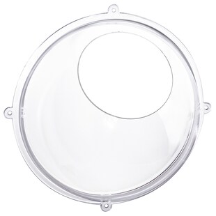 HMF 46624-22 Wandregal Acrylhalbkugel, Hängedisplay, Ø 24 cm, Transparent 