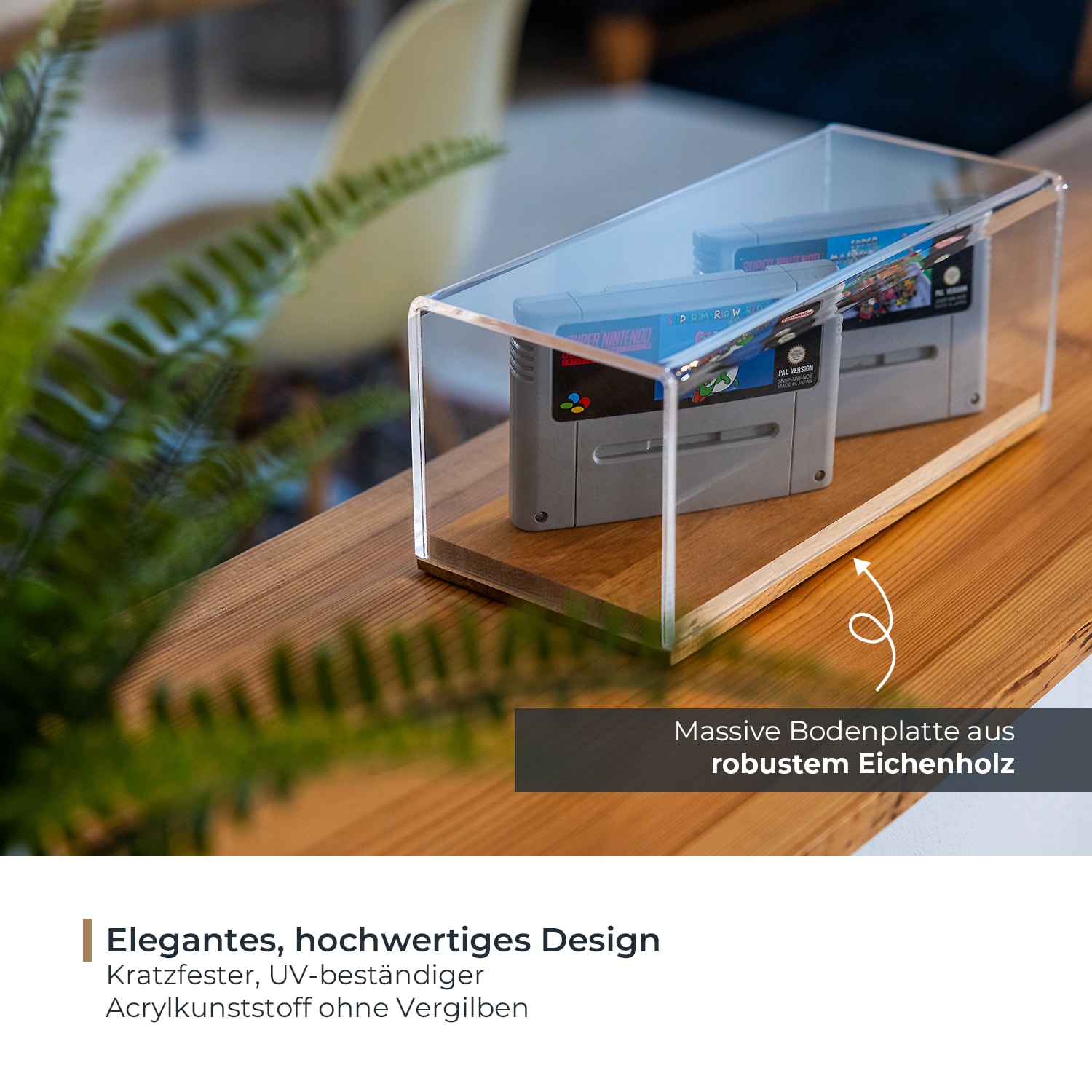Acryl vitrine voor modelauto's - stapelbare doorzichtige doos