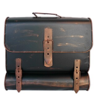 Briefkasten Antik SCHULRANZEN 122, 36 x 41 x 8,5 cm, kupfer 