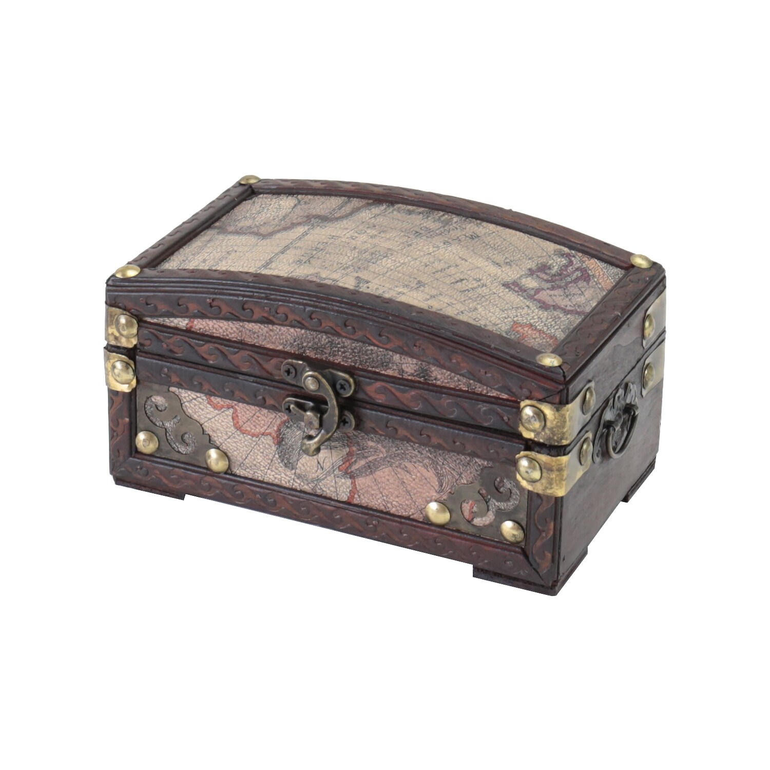 HMF 6405-117 Schmuckschatulle aus Holz, 17 x 10 x 9 cm, Kolumbien 