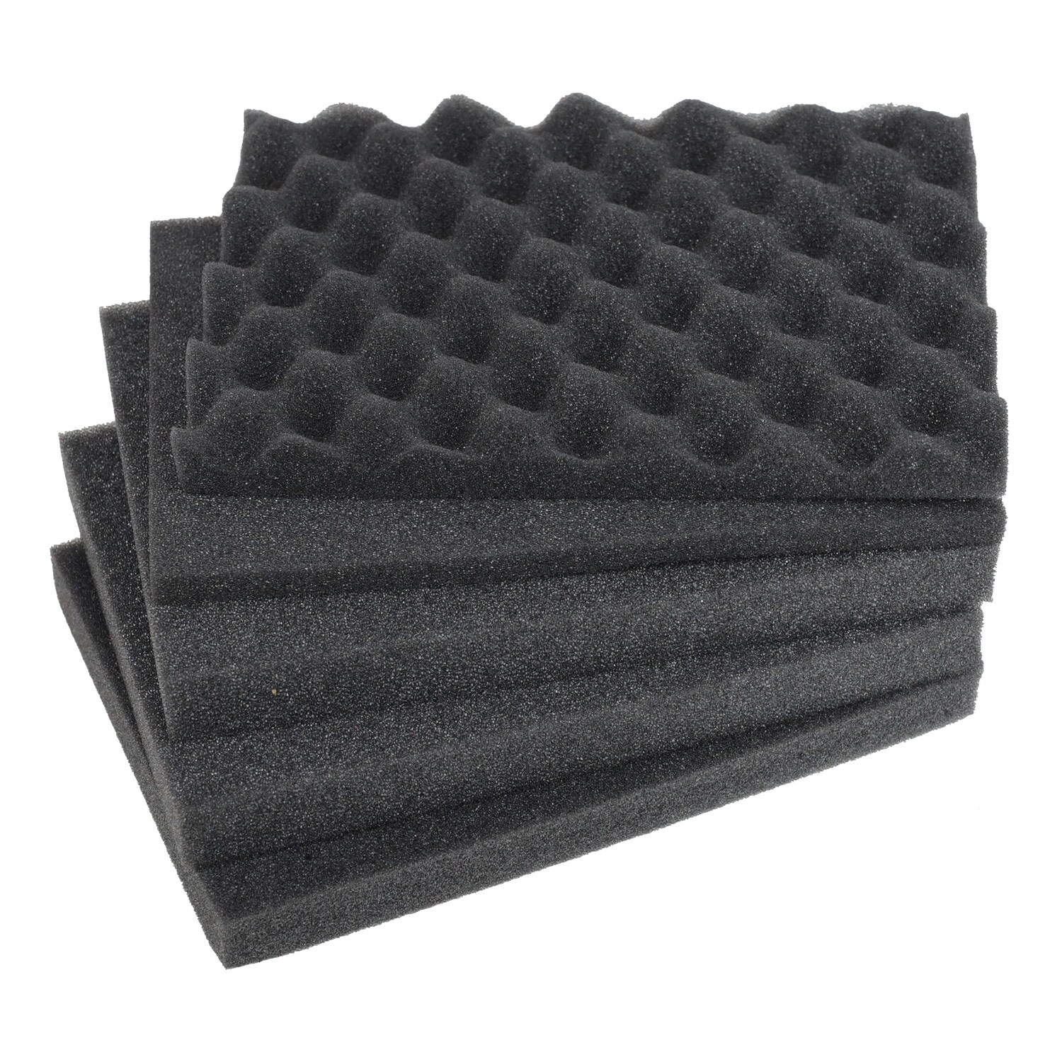 HMF ODR100 Koffereinlagen mit Rasterschaumstoff f&uuml;r Outdoor-Fotokoffer, 5er Set, 21,5 x 15 cm 