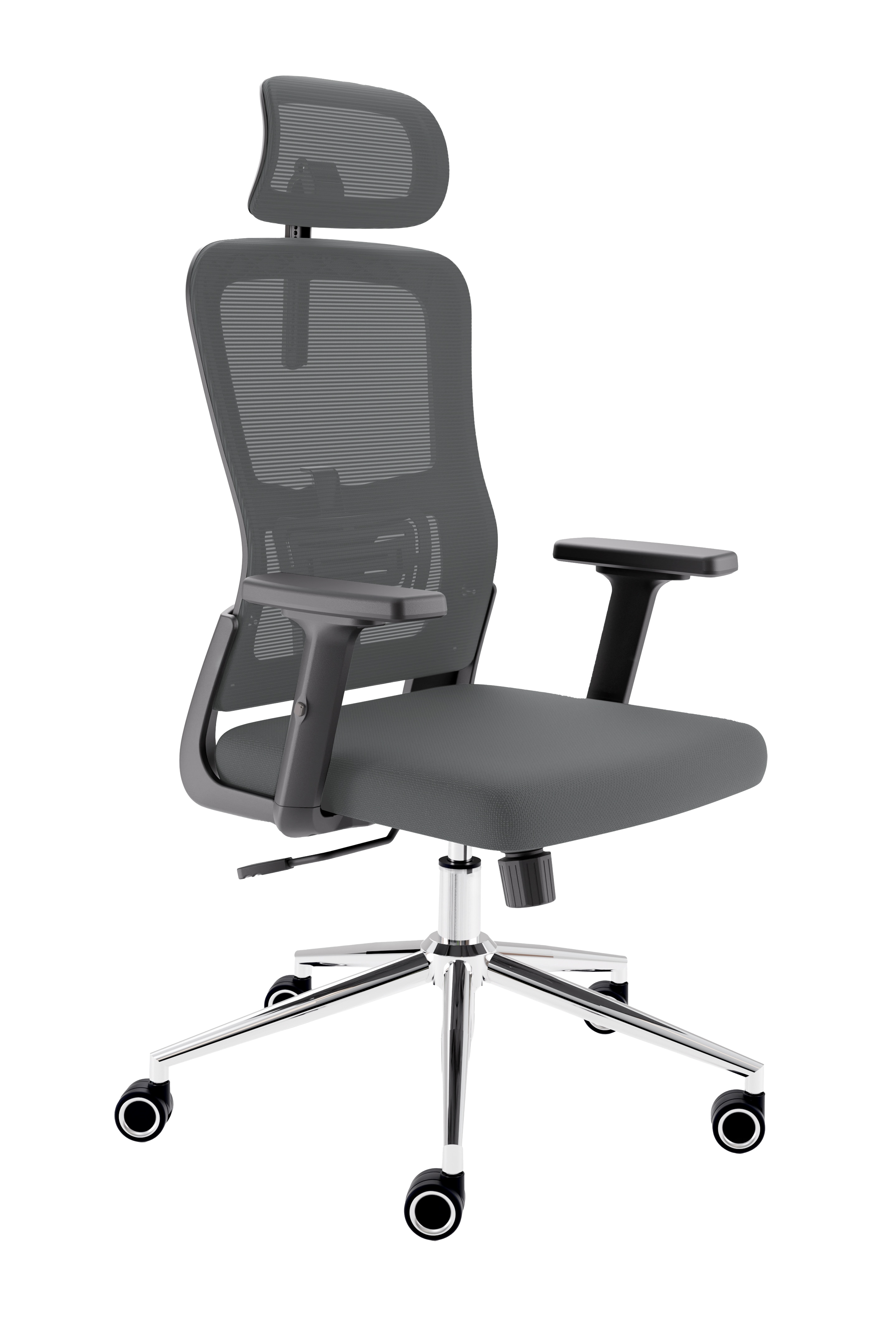 CLOUVOU BrightSeat B&uuml;rostuhl Ergonomisch &ndash; Anthrazit 
