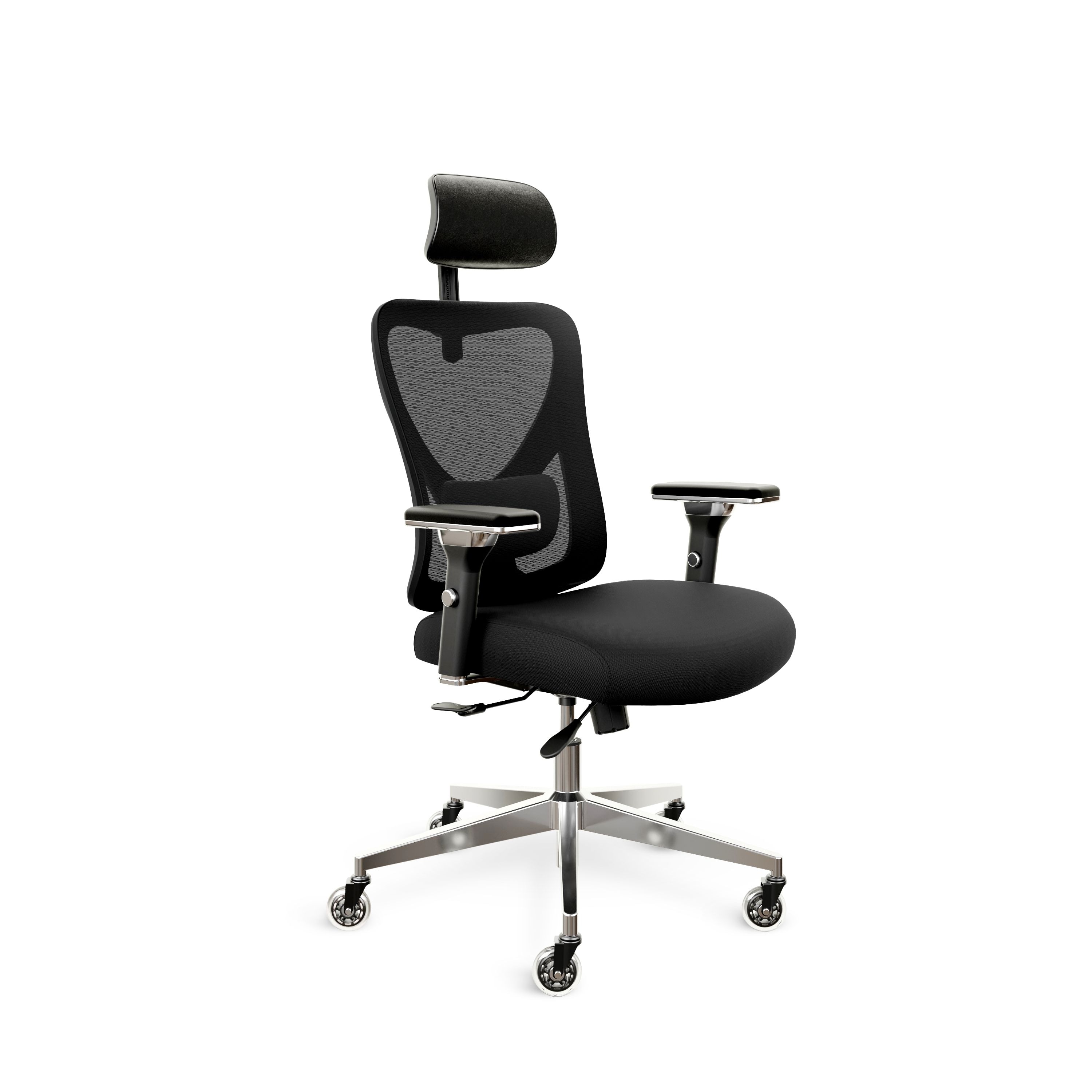 CLOUVOU CleverSeat B&uuml;rostuhl Ergonomisch &ndash; Schwarz 