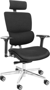 CLOUVOU MasterSeat Bürostuhl Ergonomisch – Schwarz 