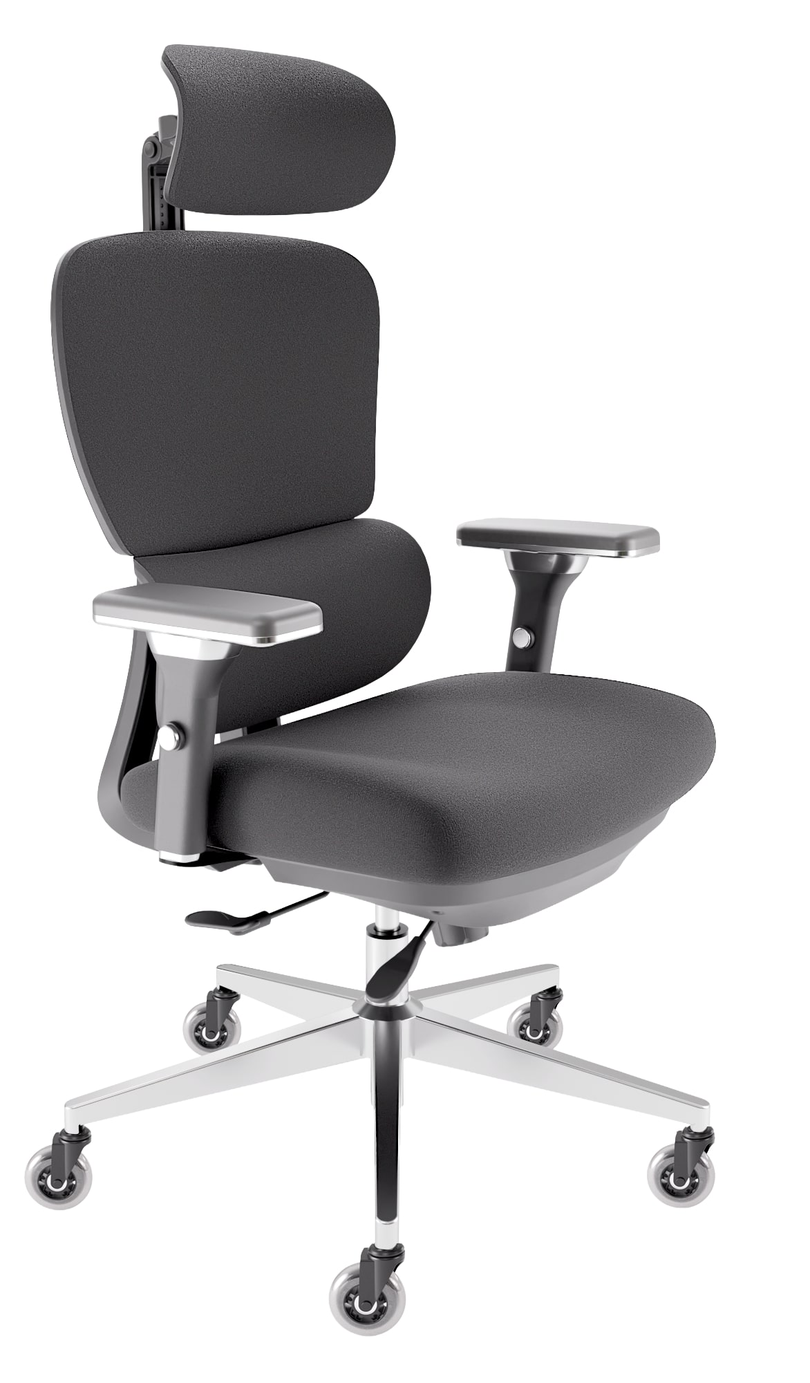 CLOUVOU ProSeat B&uuml;rostuhl Ergonomisch &ndash; Schwarz 
