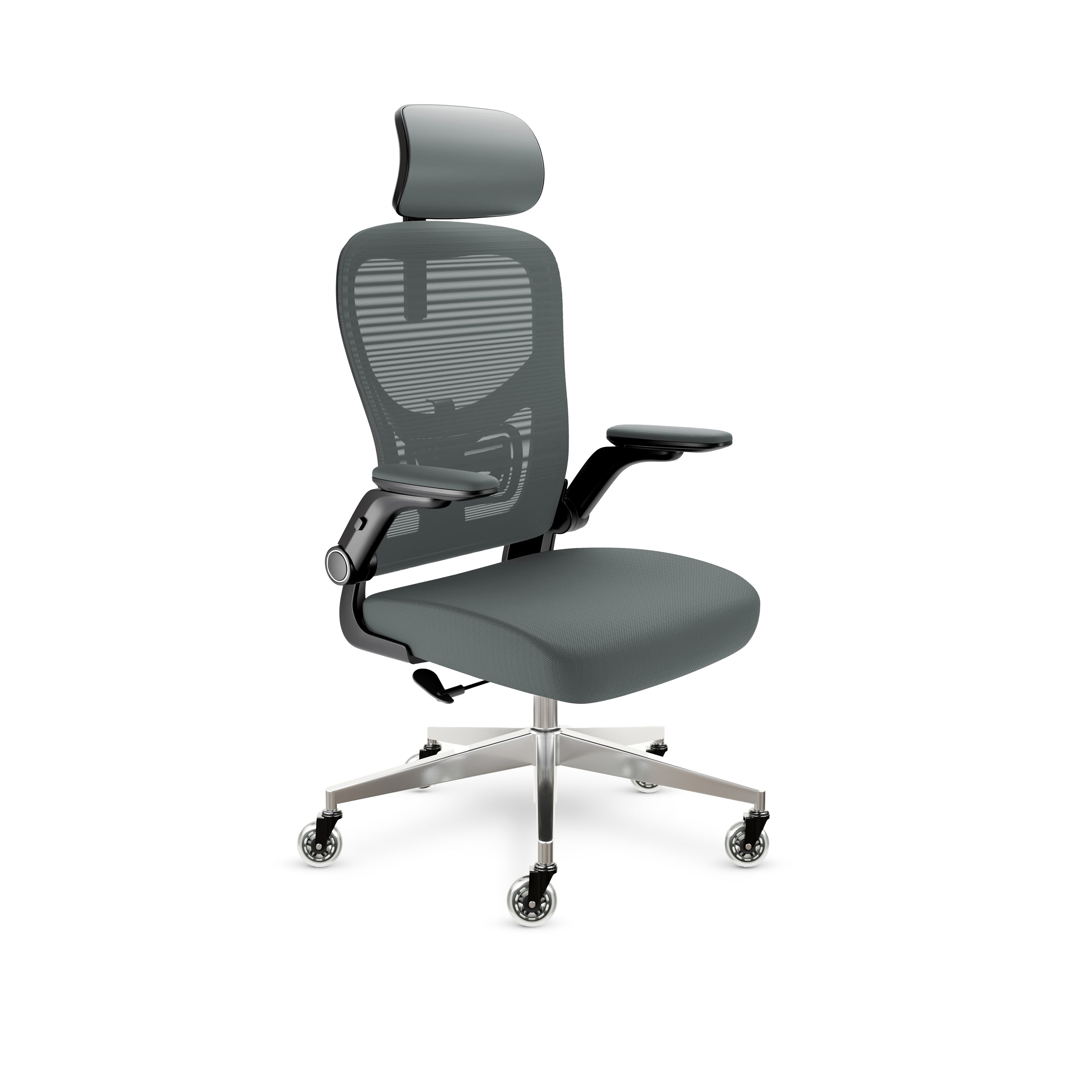 CLOUVOU SmartSeat B&uuml;rostuhl Ergonomisch &ndash; Anthrazit 