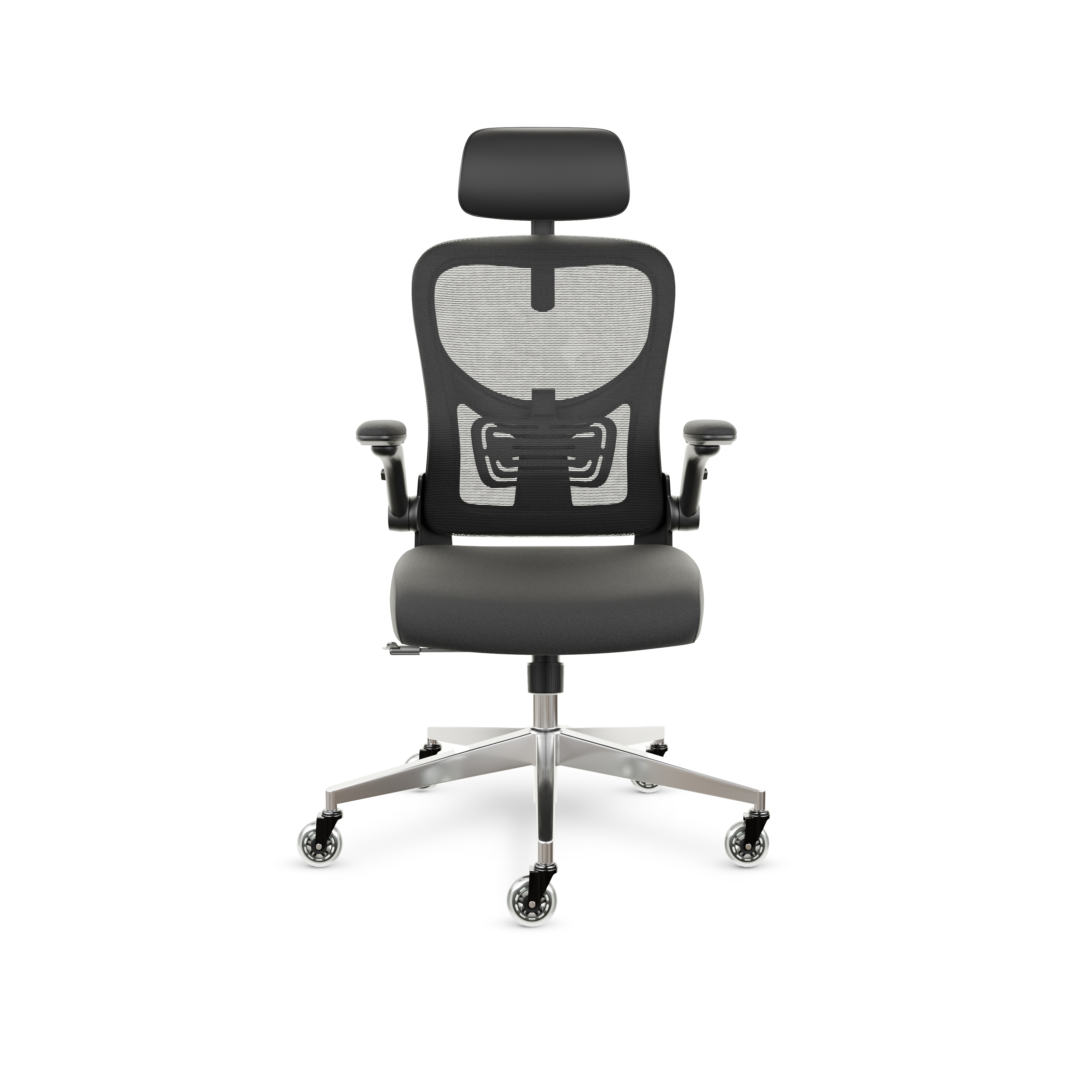 CLOUVOU SmartSeat B&uuml;rostuhl Ergonomisch &ndash; Schwarz 