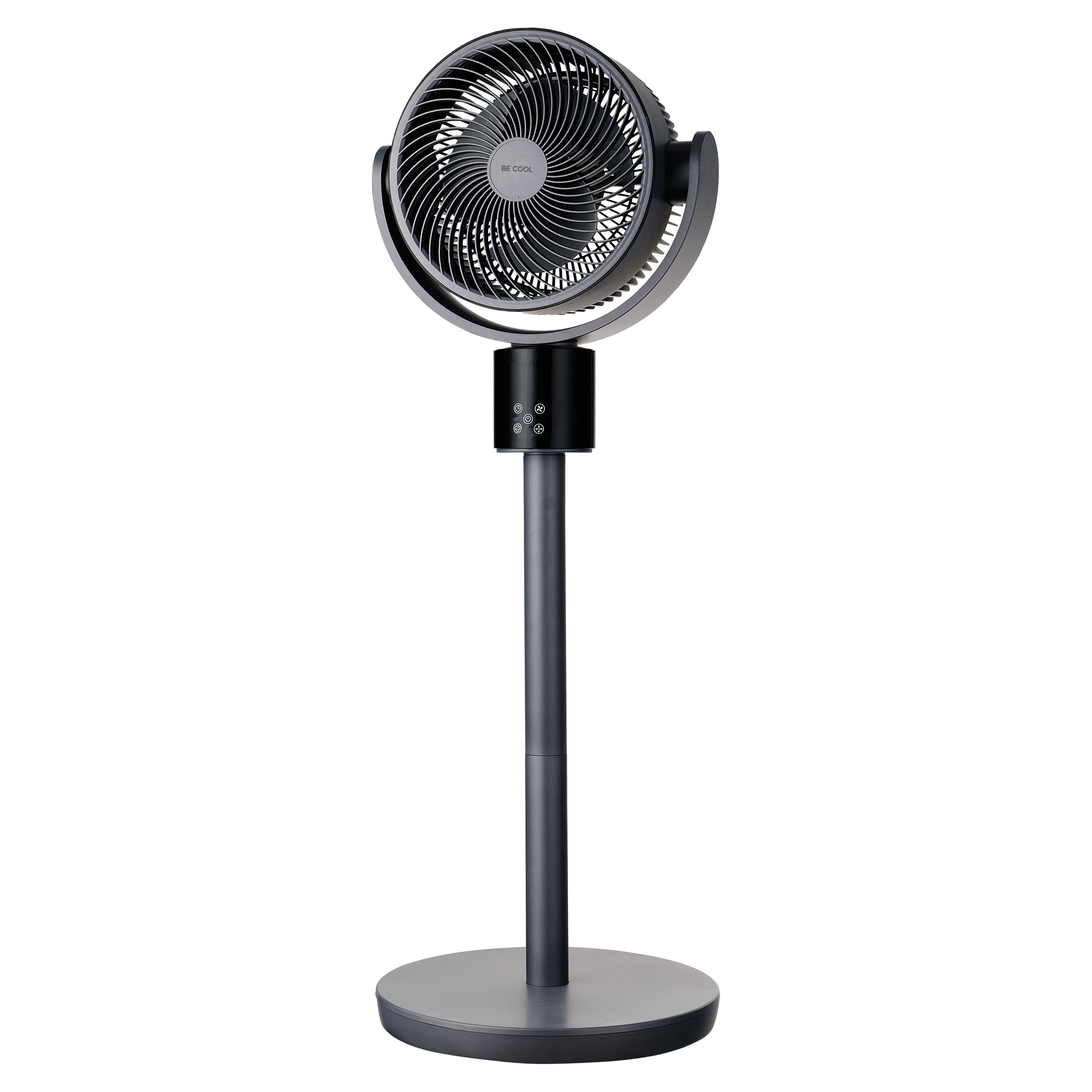 BE COOL Digitaler Stand- und Tischventilator BC18STTIDC 