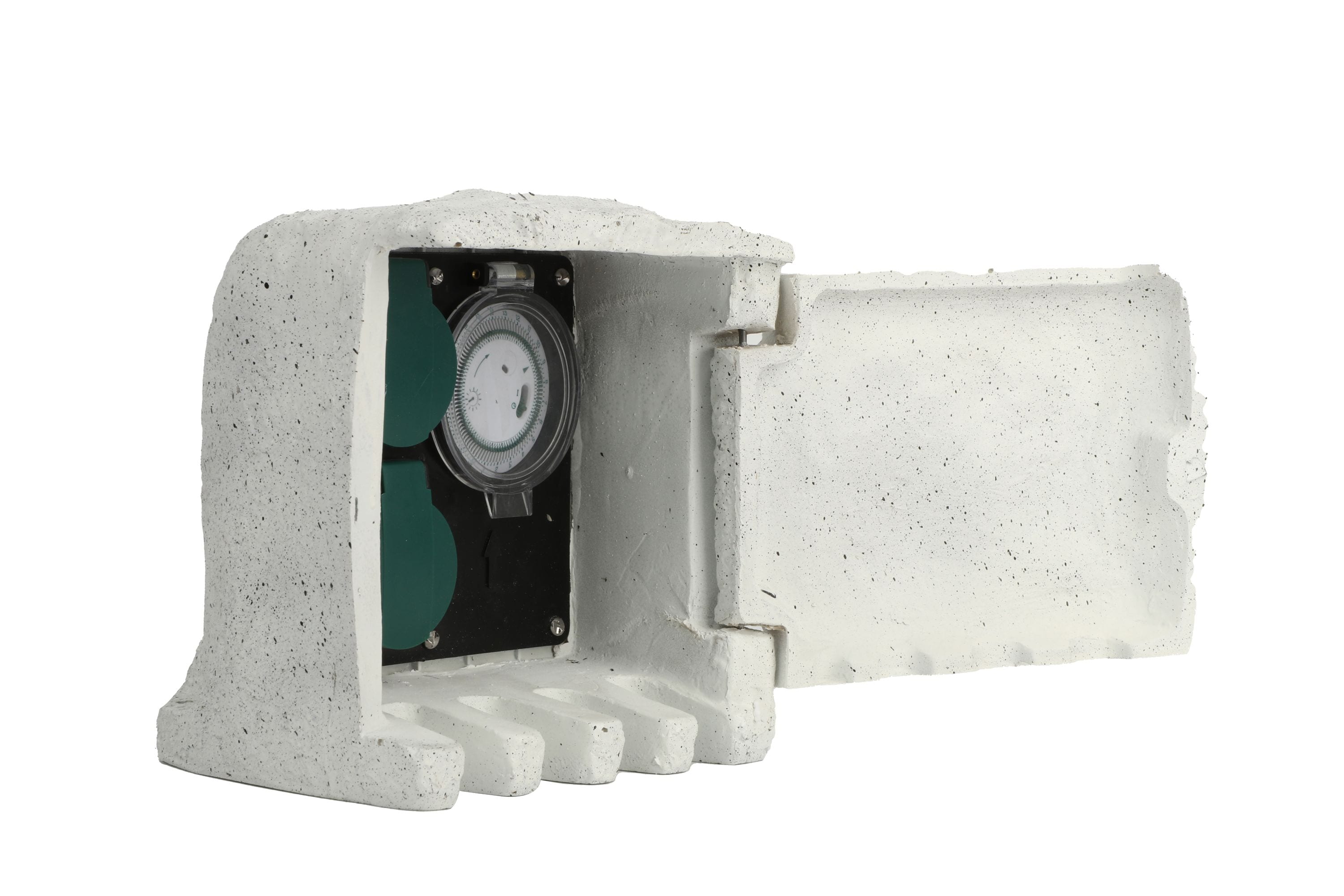 BE COOL Gartensteckdose 2-fach mit Timer BC23GSDT2 