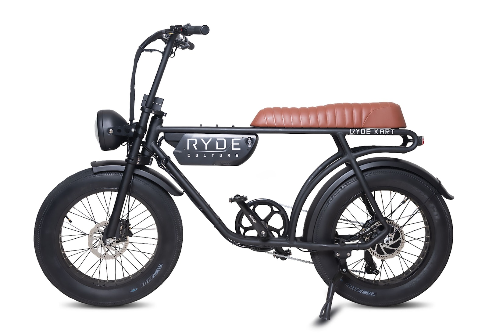 Ryde Culture Lifestyle E-Bike Vintage Brown RydeKart250