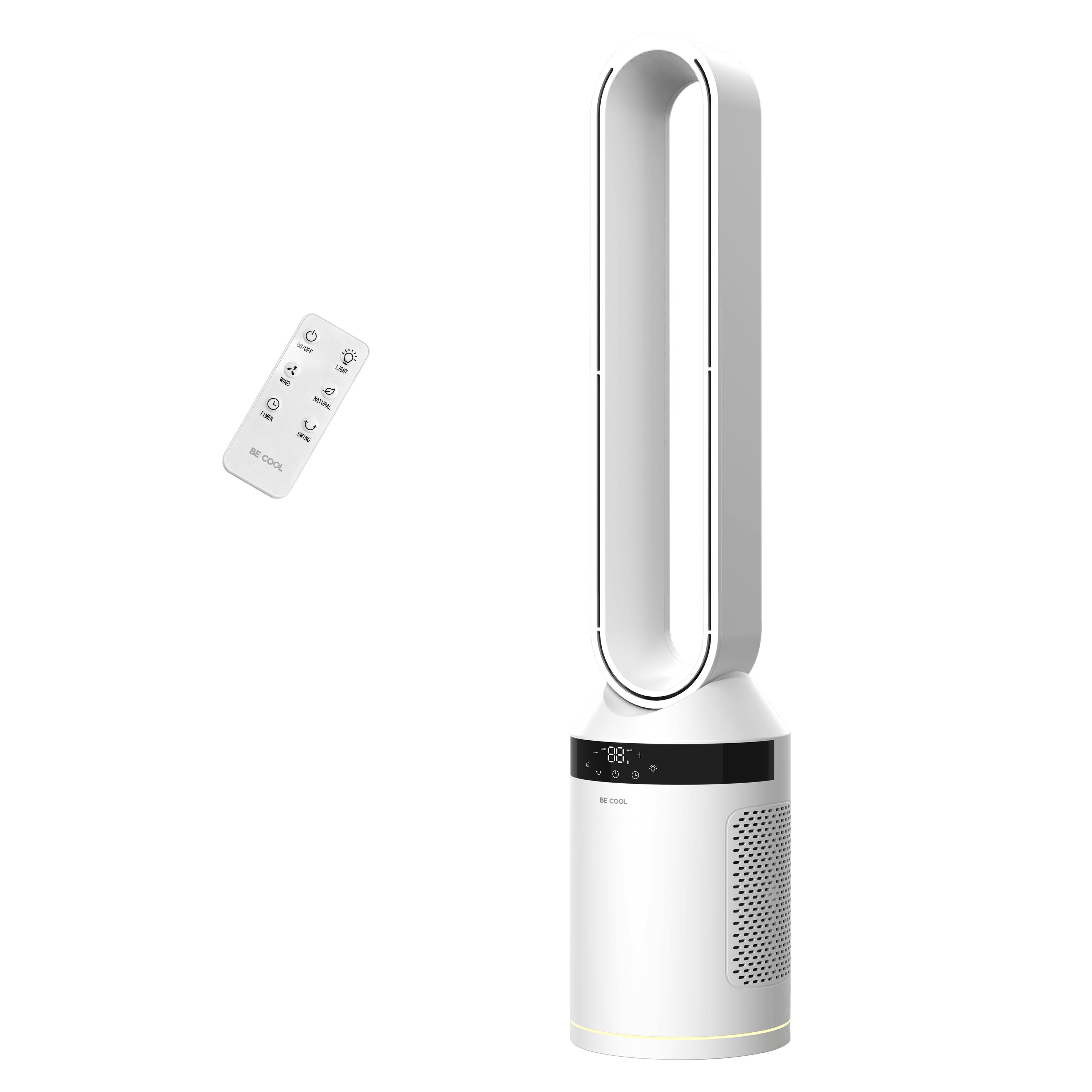 BE COOL Rotorloser Tumventilator 103cm BCBLLFAN2601 