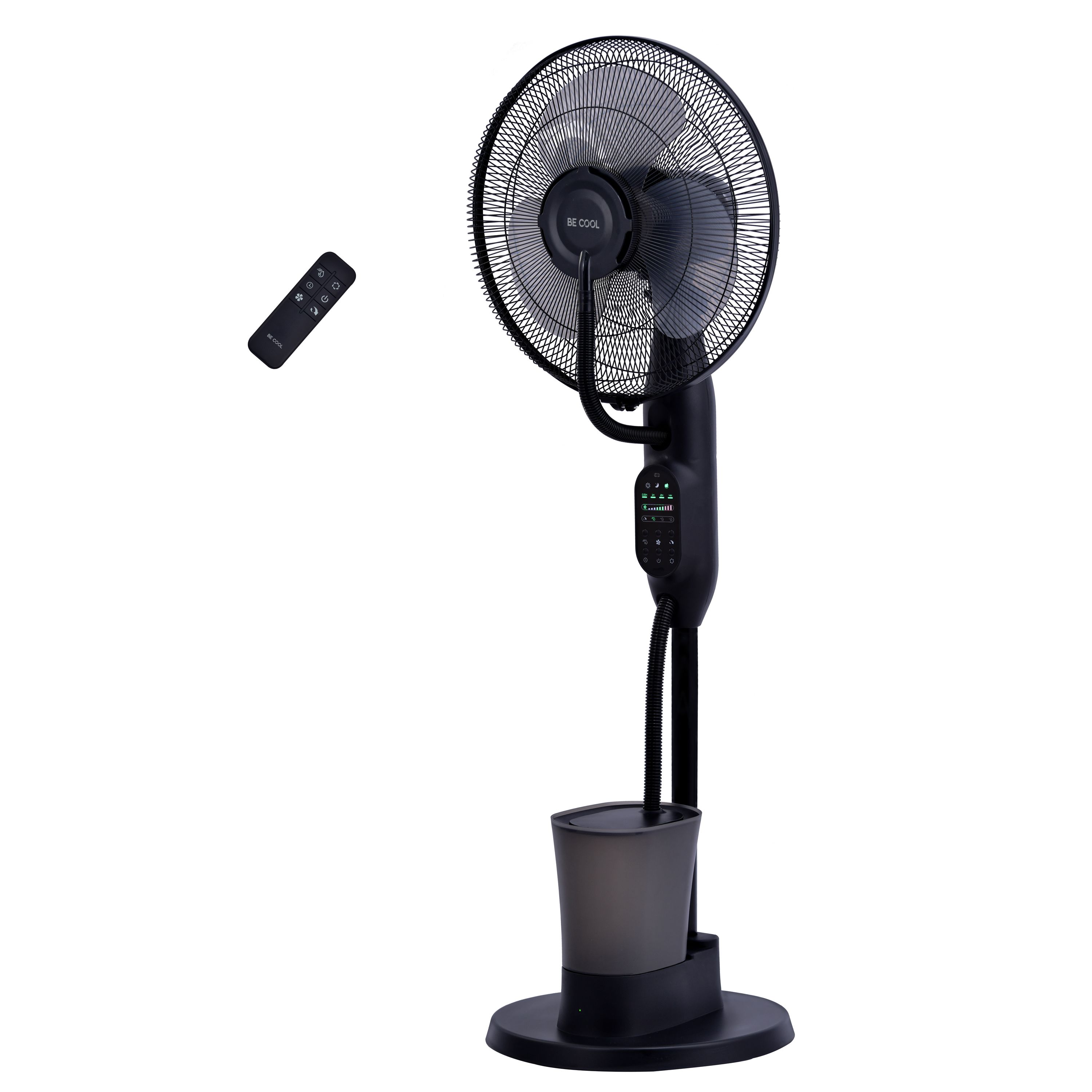 BE COOL Spr&uuml;hnebel-Standventilator 40cm BCSPN2602 