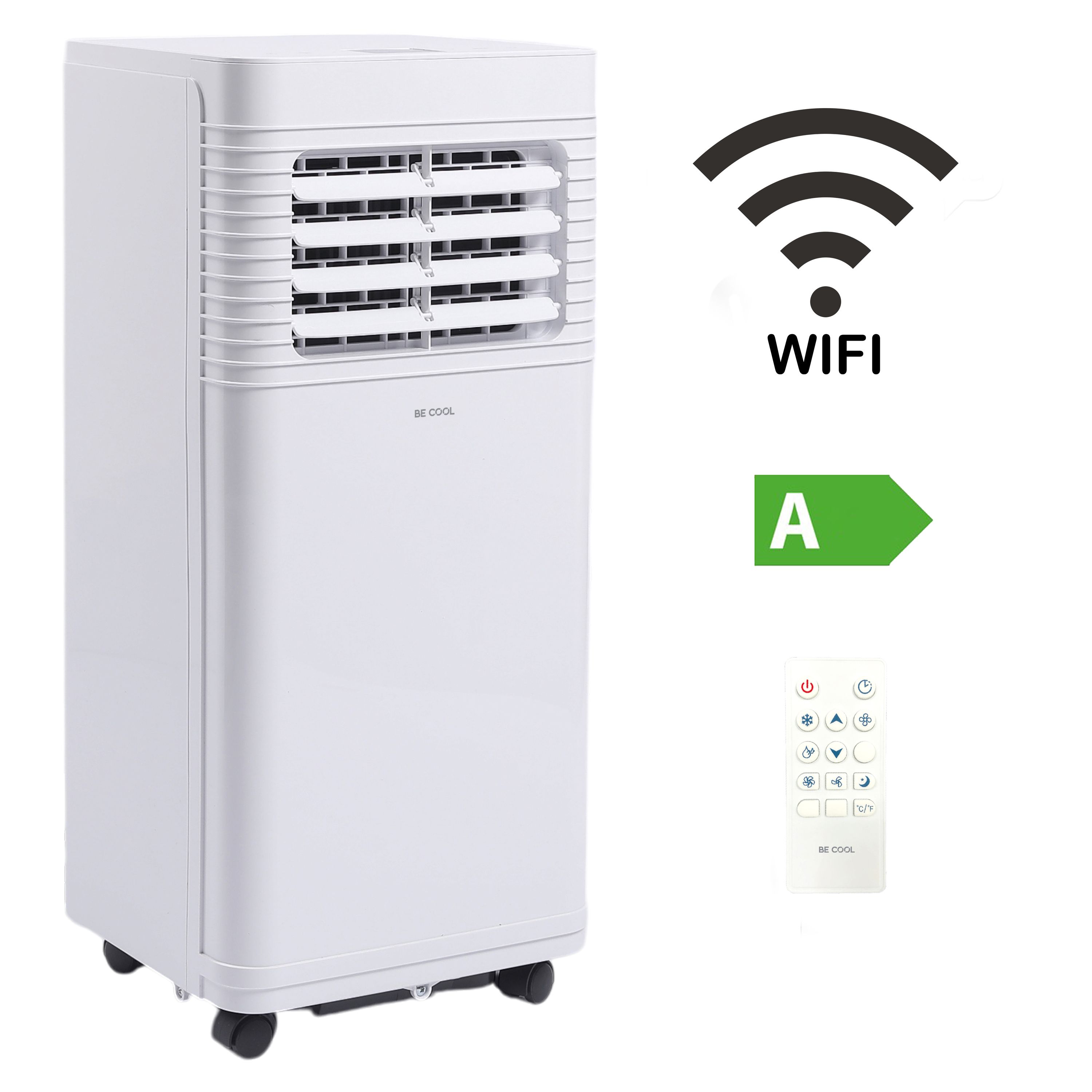 BE COOL Klimager&auml;t 7.000 BTU mit WIFI BC7KL2601FW 