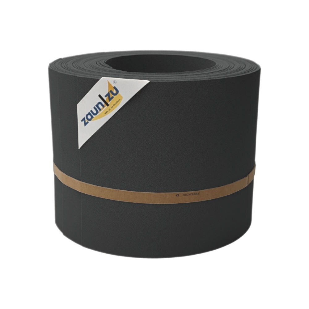 zaun|zu&reg; Sichtschutzstreifen PP Sichtschutzstreifen Doppelstabzaun Anthrazit,10x 2,55m 