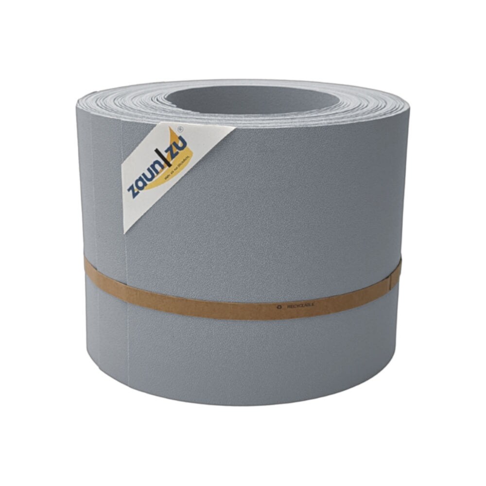 zaun|zu&reg; Sichtschutzstreifen PP Sichtschutzstreifen Doppelstabzaun Fenstergrau,10x 2,55m 