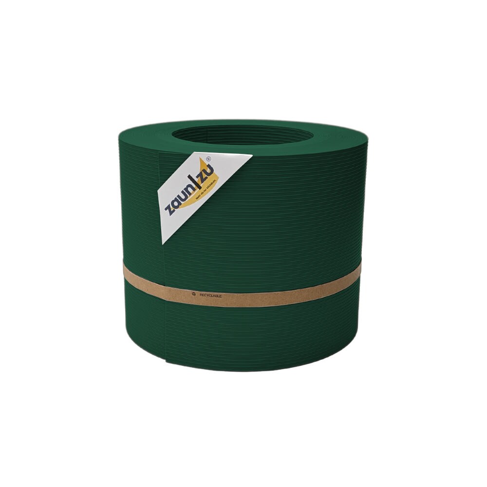 zaun|zu&reg; Sichtschutz Rille PP f&uuml;r Doppelstabmatten Zaun Gr&uuml;n 26m 