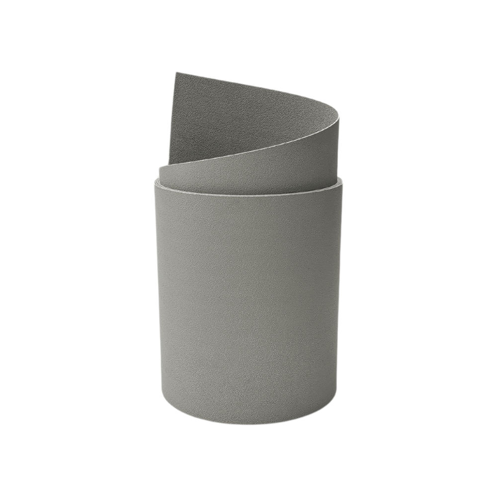 zaun|zu&reg; Sichtschutzstreifen Premium Einzelstreifen genarbte Lederstruktur Steingrau 2,55m 