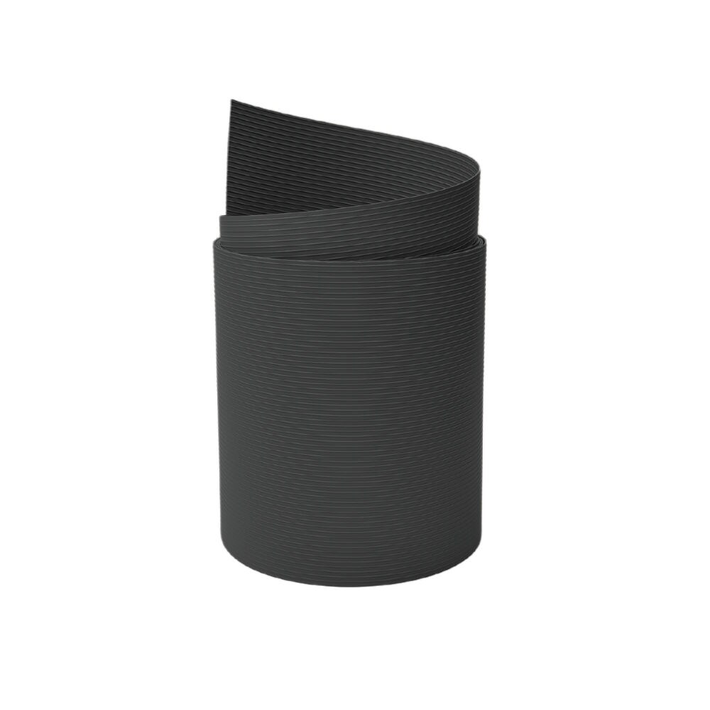 zaun|zu&reg; Sichtschutz Rille PP f&uuml;r Doppelstabmatten UV-best&auml;ndiger Sichtschutz Anthrazit 2,55m 