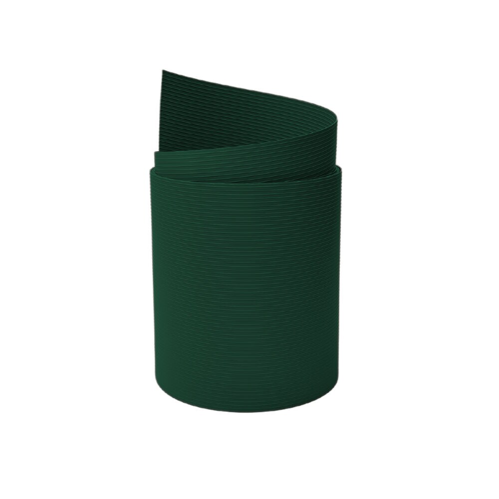 zaun|zu&reg; Sichtschutzstreifen Rille PP f&uuml;r Doppelstabmatten UV-best&auml;ndiger Sichtschutz Gr&uuml;n 2,55m 