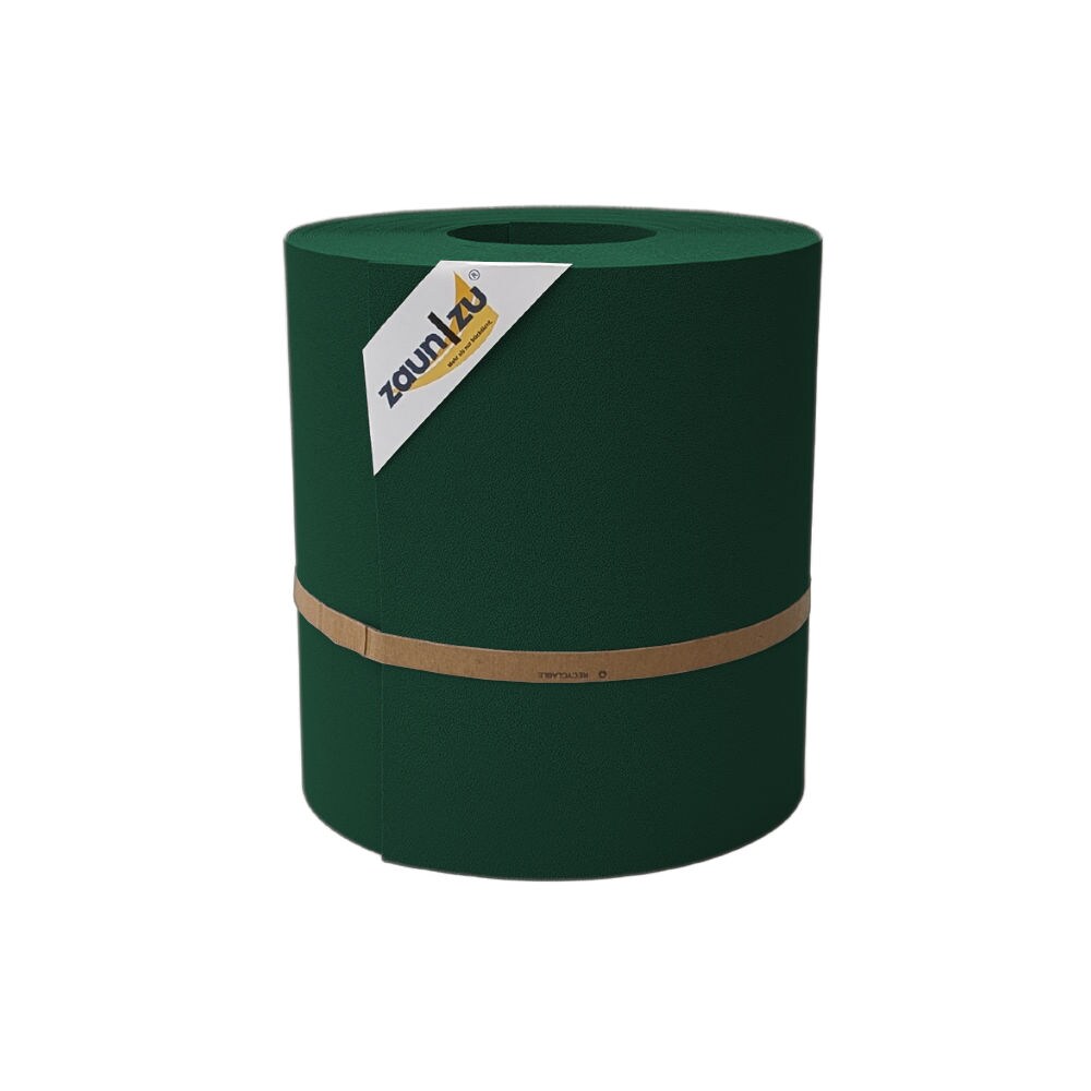 zaun zu® Sichtschutzstreifen Premium Maxi für Doppelstabmatten 24cm hoch Grün 26m