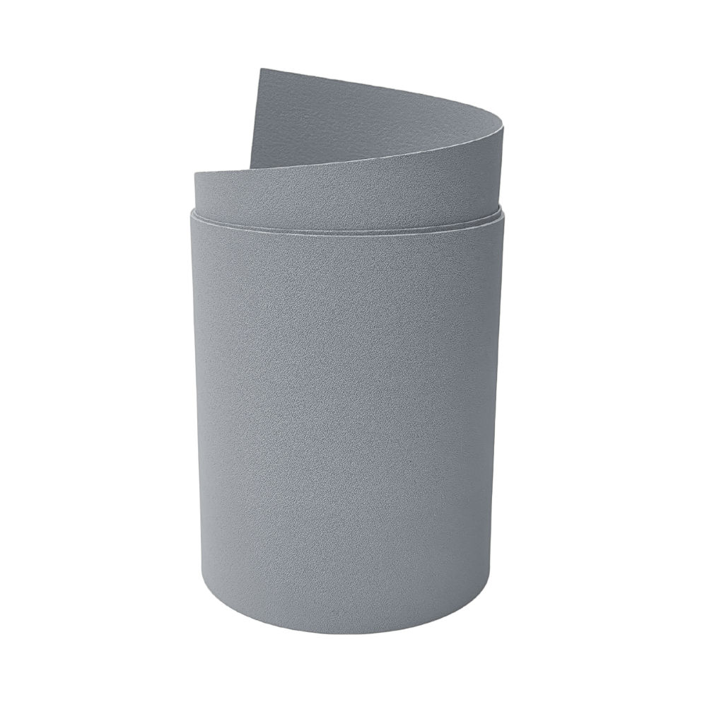 zaun|zu&reg; Sichtschutzstreifen Premium Maxi f&uuml;r Doppelstabmatten 24cm hoch Fenstergrau 2,05m 