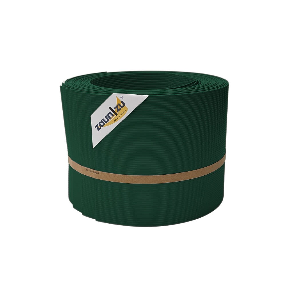 zaun|zu&reg; Sichtschutz Rille 10x Einzelstreifen 2,55m Sichtschutz Gr&uuml;n, 10 x 2,55m 