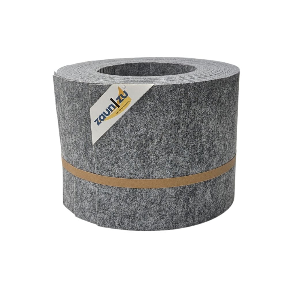 zaun|zu&reg; Sichtschutz Design Vlies f&uuml;r Doppelstabmatten Hellgrau 10x 2,55m 