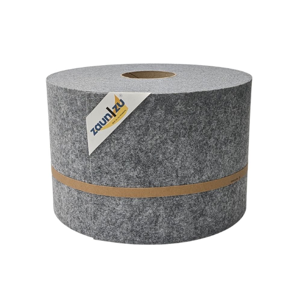 zaun|zu&reg; Sichtschutz Design Vlies f&uuml;r Doppelstabmatten Hellgrau 35m 