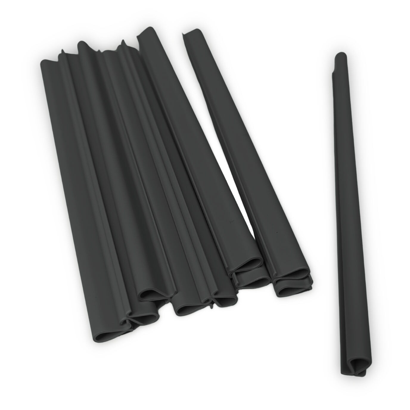 zaun|zu&reg; Schiene Klemmschiene OMEGA-Clip Anthrazit 20er Pack 