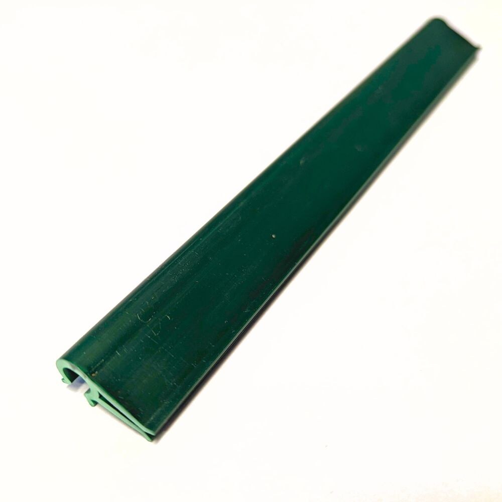 zaun|zu&reg; Schiene Klemmschiene PREMIUM-Clip Doppelstabzaun Gr&uuml;n 20er Pack 