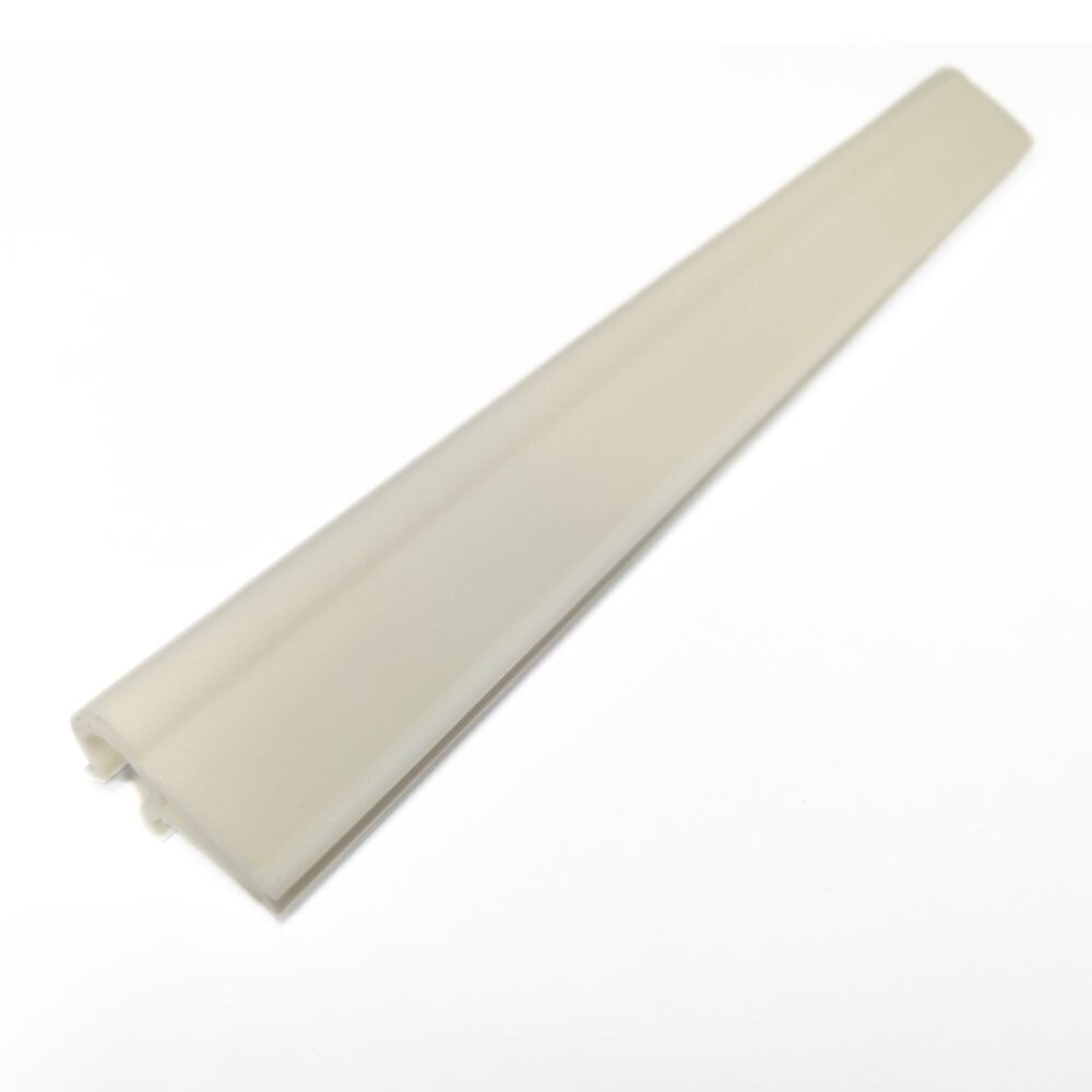 zaun|zu&reg; Schiene Klemmschiene PREMIUM-Clip Doppelstabzaun Wei&szlig; 20er Pack 