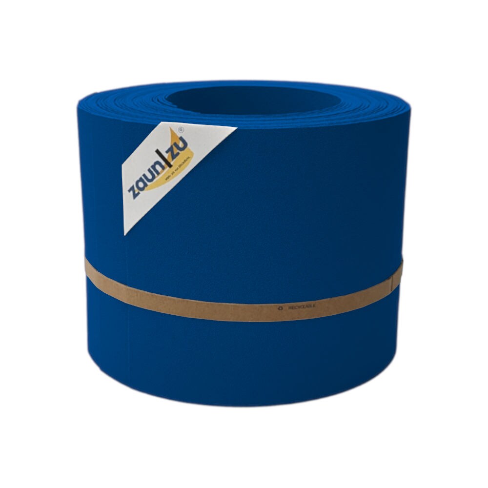 zaun|zu&reg; Sichtschutz PP Sichtschutzstreifen Doppelstabzaun Enzianblau,10x 2,55m 