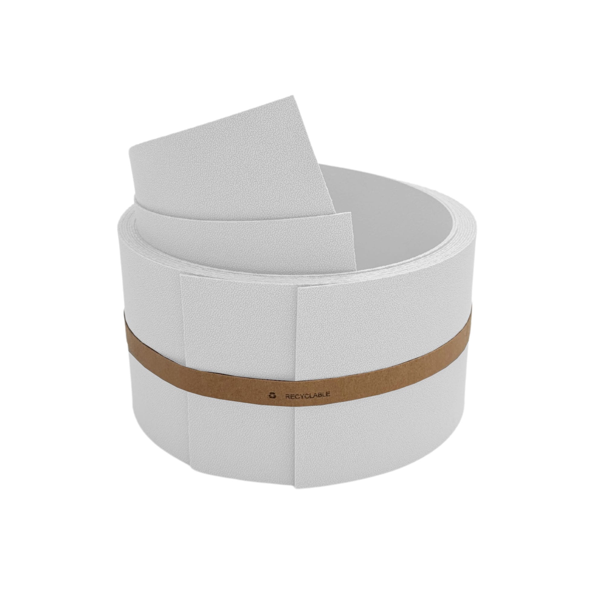 zaun|zu&reg; Sichtschutzstreifen Premium Halbe Set Einzelstreifen Wei&szlig; 2,55m 