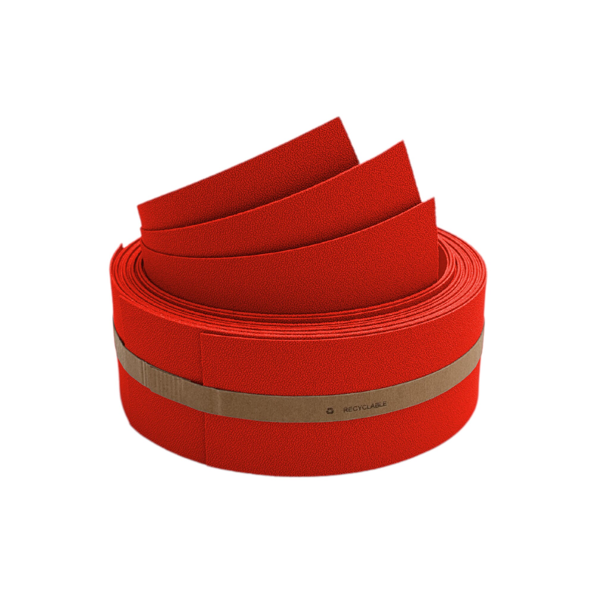 zaun|zu&reg; Sichtschutzstreifen Premium Akzentstreifen Set Drittel Rot 2,55m 