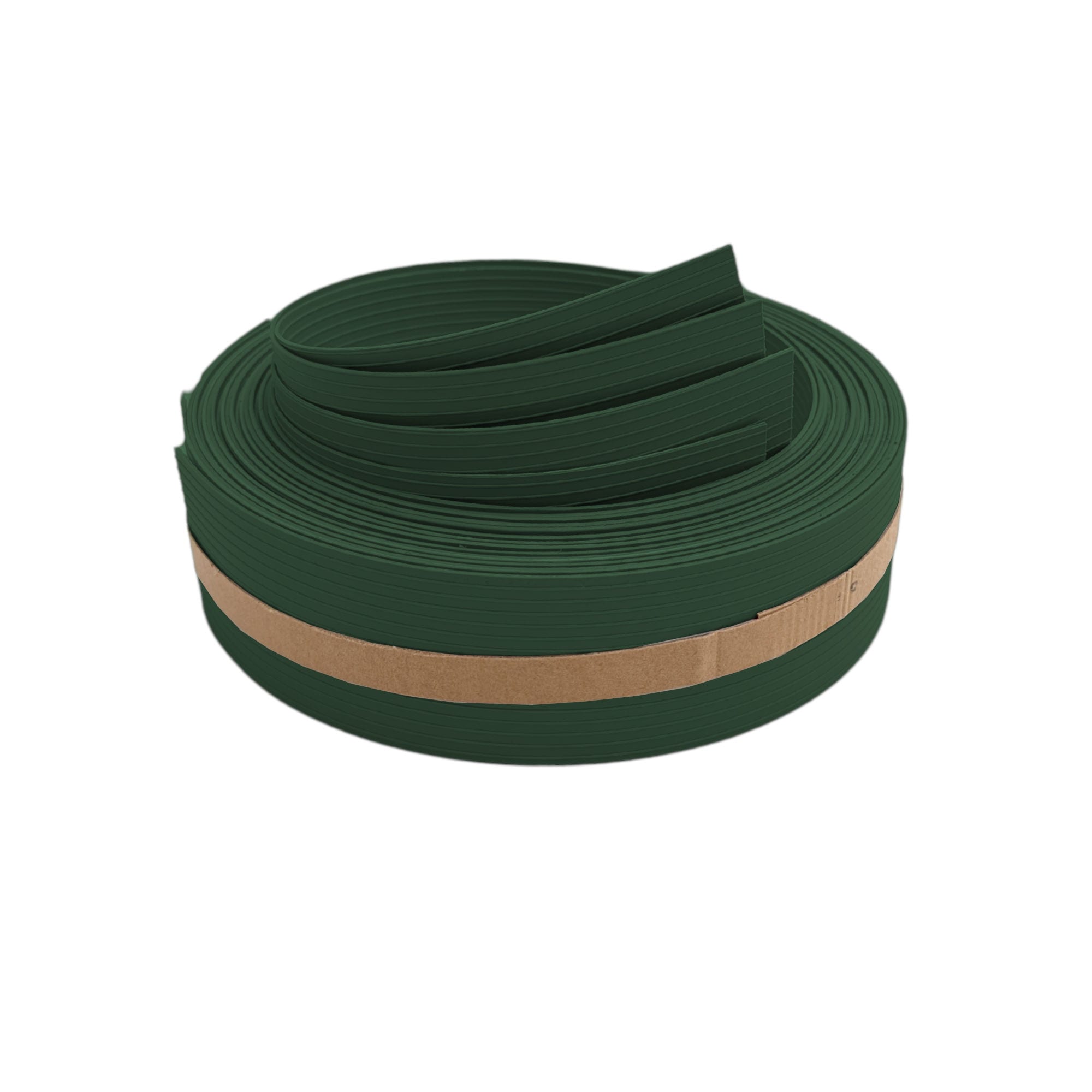 zaun|zu&reg; Sichtschutzstreifen RILLE VIERTEL Set Sichtschutz f&uuml;r Doppelstabz&auml;une Tannengr&uuml;n 2,55m 