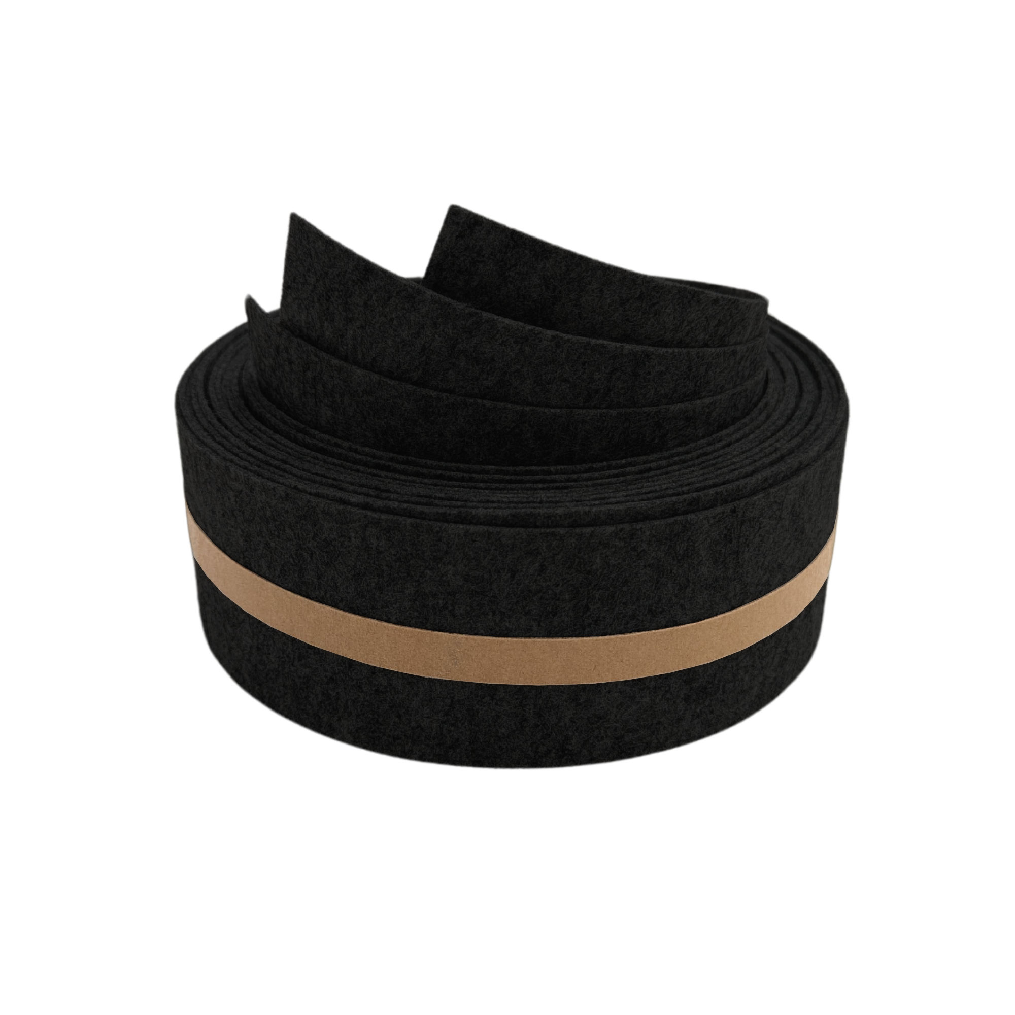 zaun|zu&reg; Sichtschutzstreifen Design-Vlies Akzentstreifen DRITTEL Schwarzgrau 2,55m 