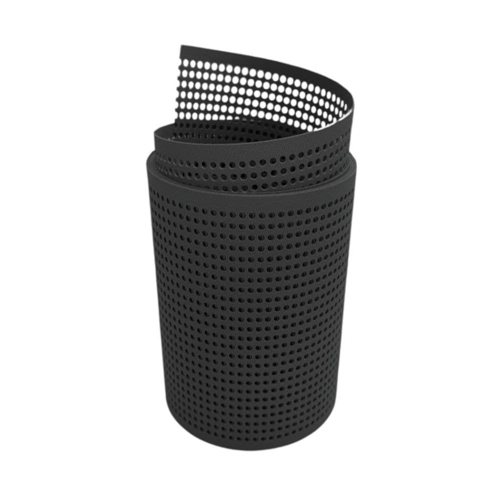 zaun|zu&reg; Sichtschutzstreifen PP Premium Gelocht 30 Prozent Streifen Anthrazit 2,55m 