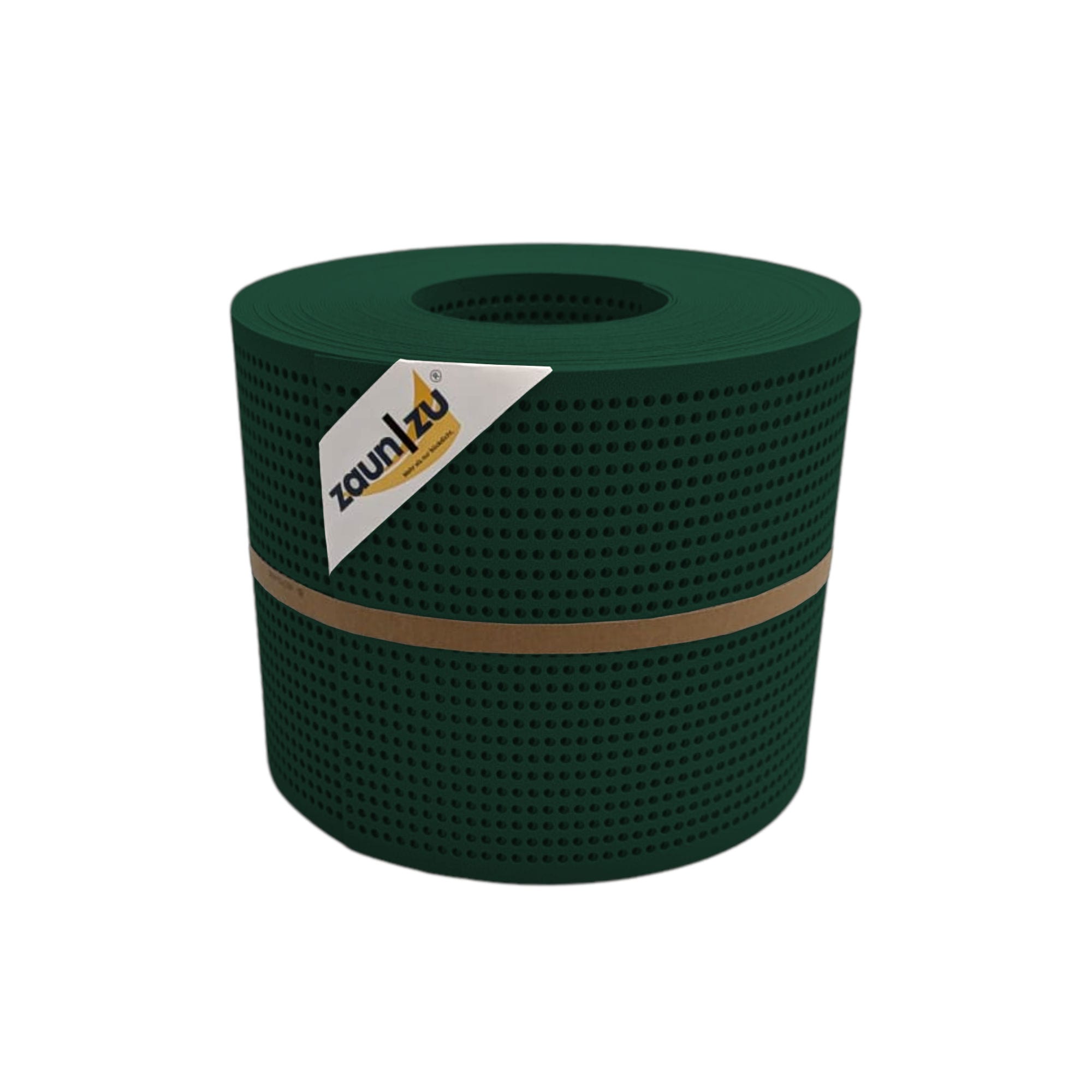 zaun|zu&reg; Sichtschutzstreifen PP Premium Gelocht 30 Prozent Streifen Gr&uuml;n 26m 