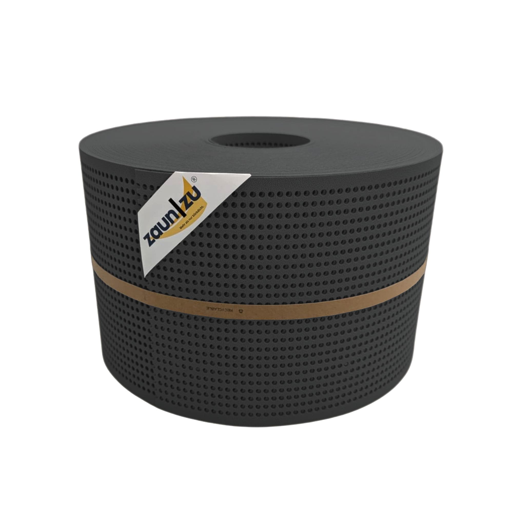 zaun|zu&reg; Sichtschutzstreifen PP Premium Gelocht 30 Prozent Streifen Anthrazit 50m 