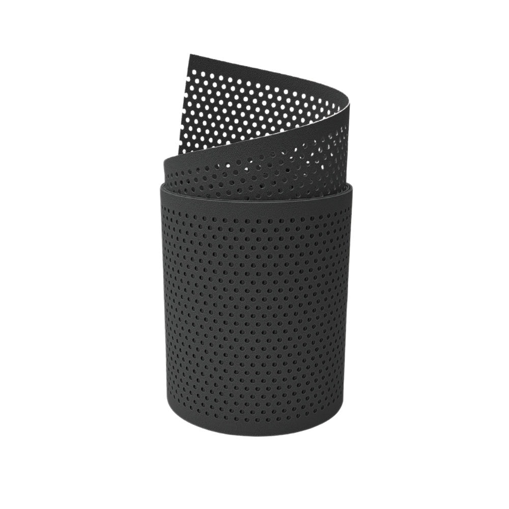 zaun|zu&reg; Sichtschutzstreifen PP Premium Gelocht 20 Prozent Streifen Anthrazit 2,55m 