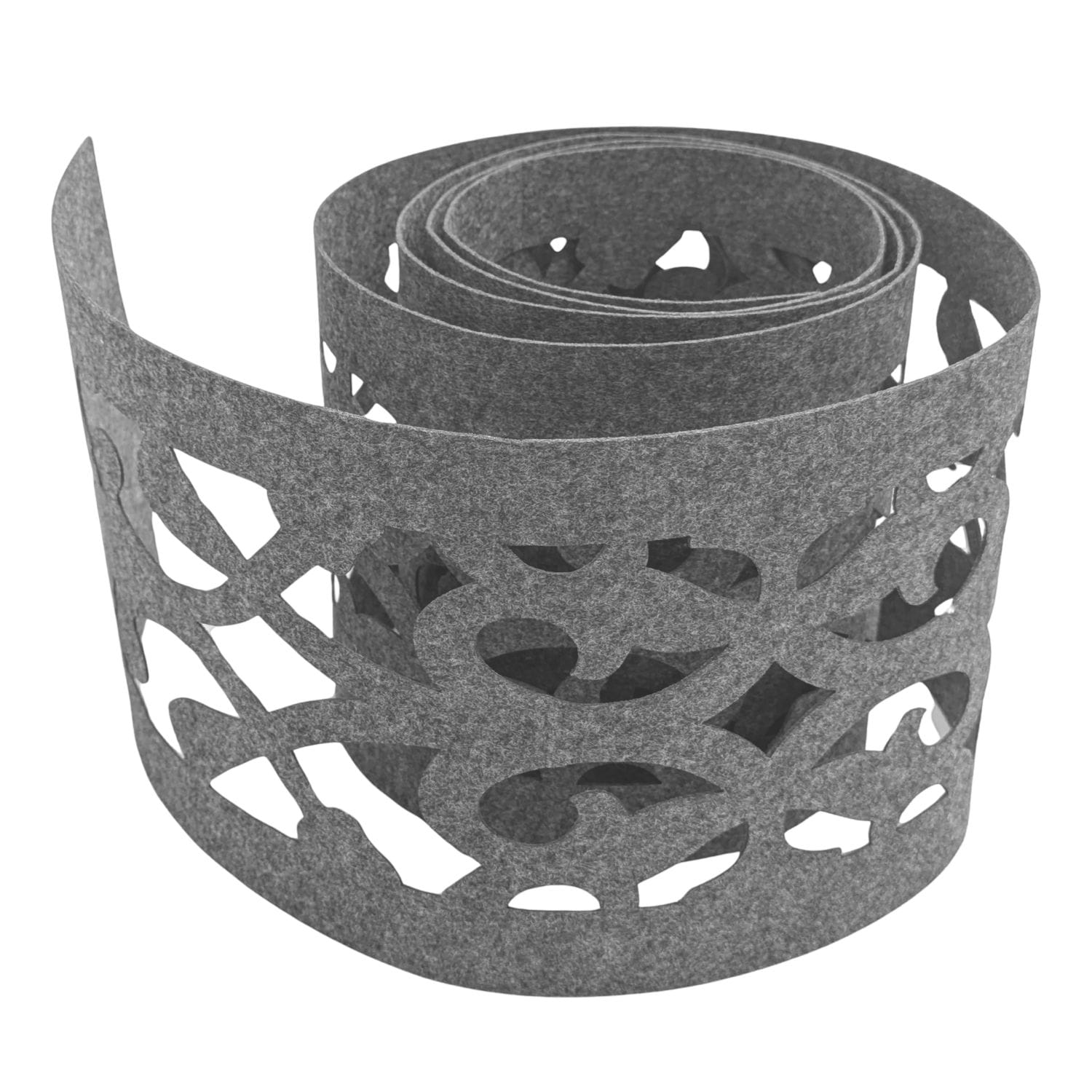 zaun|zu&reg; Sichtschutzstreifen Design Vlies Dekor Orient Einzelstreifen Hellgrau 2,55m 