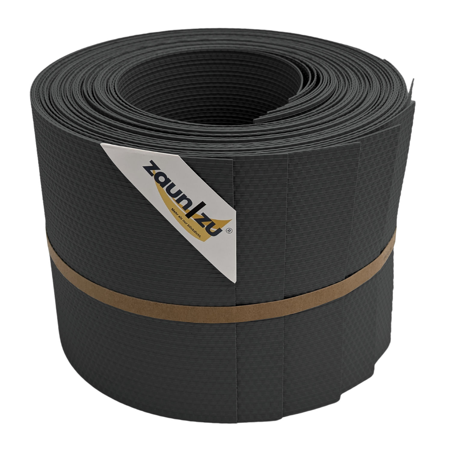 zaun|zu&reg; Sichtschutzstreifen Delux-R Einzelstreifen Wabenstruktur Anthrazit 10x 2,55m 