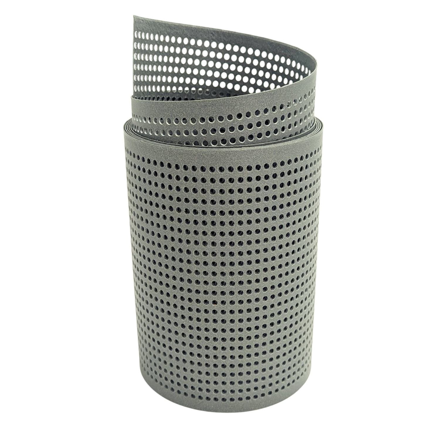 zaun|zu&reg; Sichtschutzstreifen Polyal ECO Gelocht 30 Prozent Streifen Salbei 2,55m 