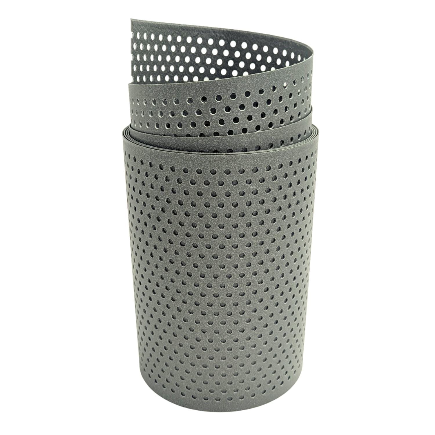 zaun|zu&reg; Sichtschutz Polyal ECO Gelocht 20 Prozent Streifen Salbei 2,55m 