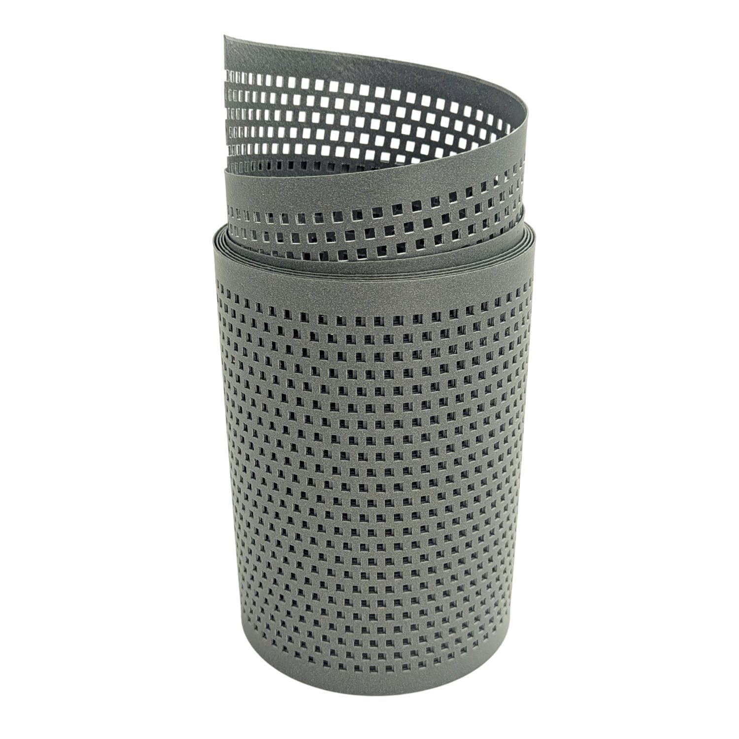 zaun|zu&reg; Sichtschutz Polyal ECO Gelocht QUADRAT Streifen Salbei 2,55m 