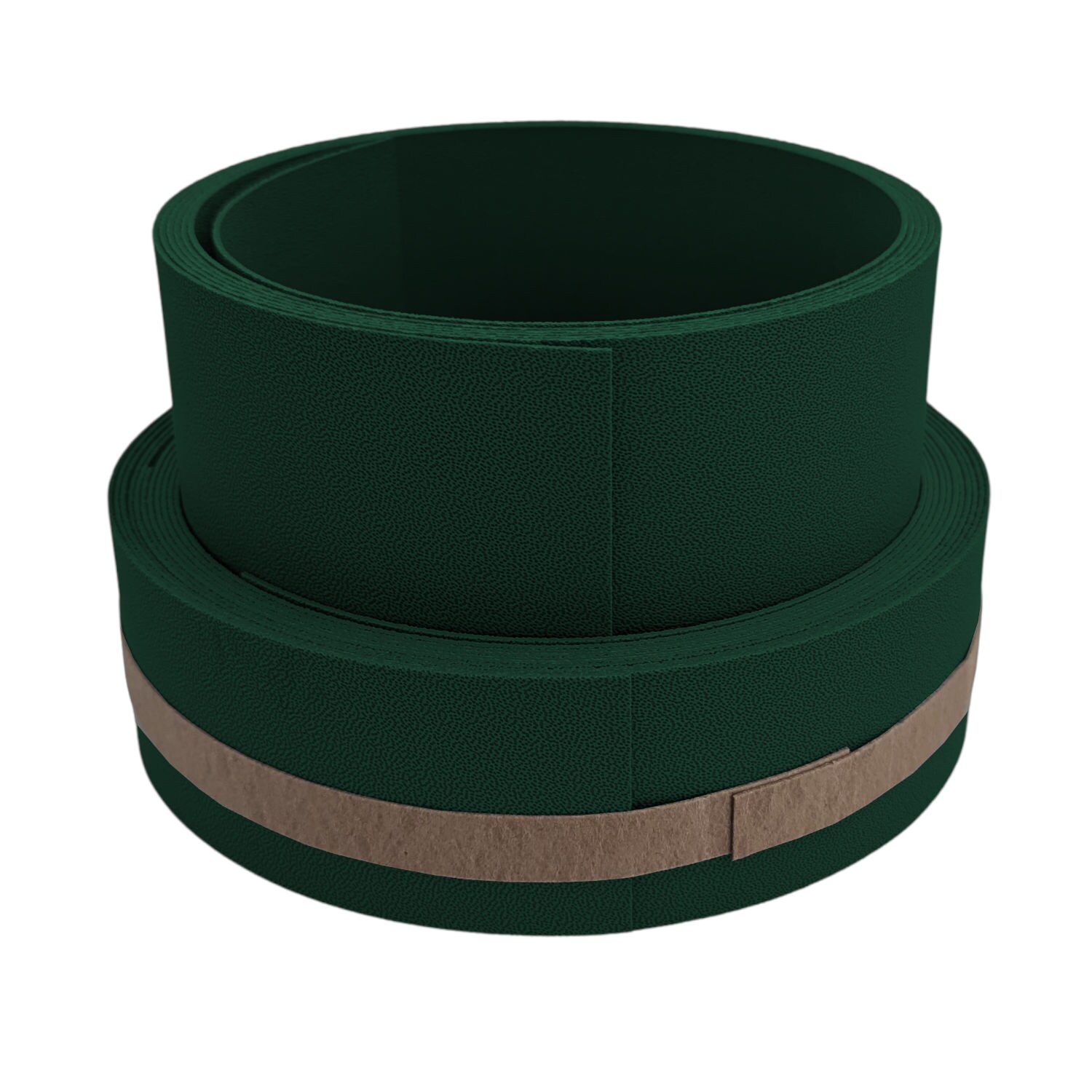 zaun|zu&reg; Sichtschutzstreifen Premium Akzentstreifen Set DUO Gr&uuml;n 2,55m 