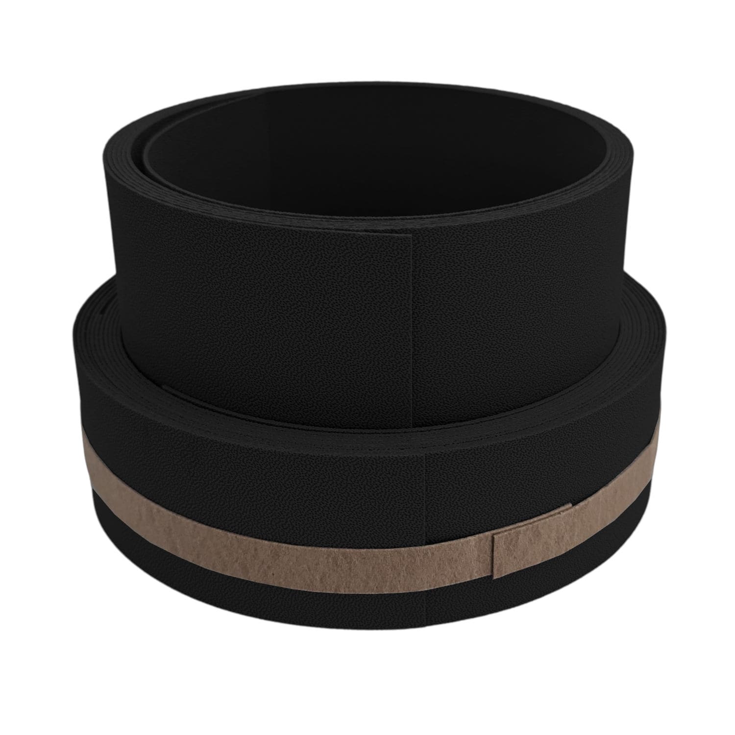 zaun|zu&reg; Sichtschutzstreifen Premium Akzentstreifen Set DUO Schwarz 2,55m 